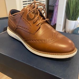 Women Cole Haan Oxford Brown Shoe 8